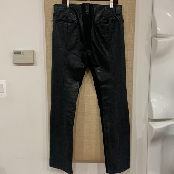 The viridi-anne artisanal hand resin coated segment pants - Picture 4 of 16